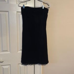 Heidi Wisel Black Strapless dress - Size 6 NWT